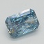 1.75 Ct. Fancy Vivid  Blue Radiant Lab Grown Diamond
