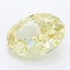 2.59 Ct. Fancy Intense Yellow Oval Lab Grown Diamond