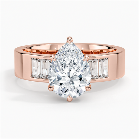 14K Rose Gold Peyton 5mm Channel-Set Diamond Ring