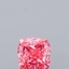 0.92 Ct. Fancy Vivid  Pink Cushion Lab Grown Diamond