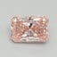 1.42 Ct. Fancy Vivid Pink Radiant Lab Grown Diamond