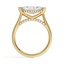 Marquise Half Bezel Hidden Halo Ring, smallview
