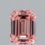 1.06 Ct. Fancy Vivid Pink Emerald Lab Grown Diamond