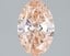 1.58 Ct. Fancy Vivid Pink Oval Lab Grown Diamond