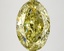 4.19 Ct. Fancy Intense Yellow Oval Lab Grown Diamond