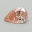 0.72 Ct. Fancy Vivid Pink Pear Lab Grown Diamond