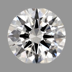 Round diamond — real photo
