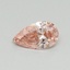 0.30 Ct. Fancy Vivid Pink Pear Lab Grown Diamond