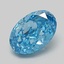 1.08 Ct. Fancy Vivid Blue Oval Lab Grown Diamond