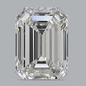 Emerald diamond — real photo