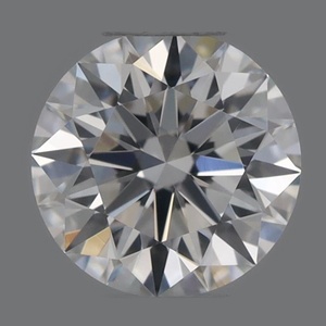 Round diamond — real photo