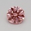 0.31 Ct. Fancy Vivid Pink Round Lab Grown Diamond
