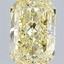 5.09 Ct. Fancy  Yellow Radiant Lab Grown Diamond
