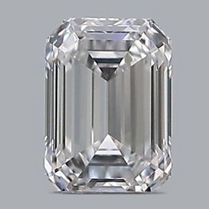 Emerald diamond — real photo