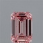 2.12 Ct. Fancy Vivid Pink Emerald Lab Grown Diamond