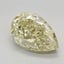 2.71 Ct. Fancy Yellow Pear Lab Grown Diamond