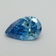 1.59 Ct. Fancy Vivid Malibu Blue Pear Lab Grown Diamond
