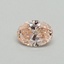 0.30 Ct. Fancy Intense Pink Oval Lab Grown Diamond