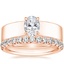 14K Rose Gold Alden Diamond Ring with Sienna Diamond Ring (1/2 ct. tw.)