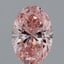 1.50 Ct. Fancy Intense Pink Oval Lab Grown Diamond