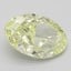 2.31 Ct. Fancy Light Yellow Green Oval Lab Grown Diamond