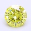 1.71 Ct. Fancy Vivid  Yellow Round Lab Grown Diamond