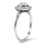 The Calligenia Ring, smalltop view on a hand