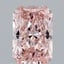 1.21 Ct. Fancy Intense Pink Radiant Lab Grown Diamond