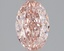 1.47 Ct. Fancy Vivid Pink Oval Lab Grown Diamond