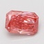 1.31 Ct. Fancy Vivid Pink Radiant Lab Grown Diamond