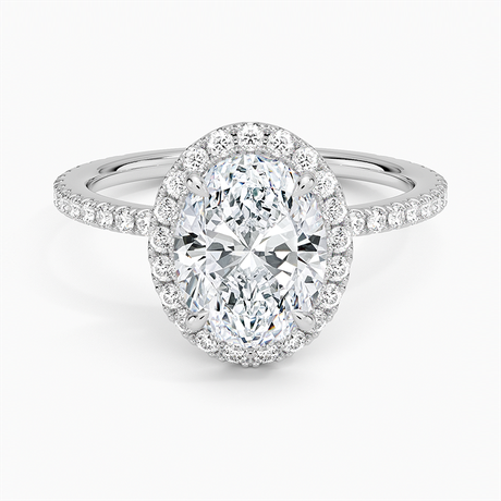 Waverly Halo Engagement Ring