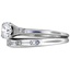 The Tansey Wedding Set, smallside view