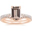 14K Rose Gold Luxe Viviana Diamond Ring (1/3 ct. tw.) with Flair Diamond Ring