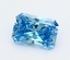 2.01 Ct. Fancy Vivid  Blue Radiant Lab Grown Diamond