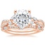 14KR Moissanite Luxe Willow Bridal Set (1/2 ct. tw.), smalltop view