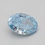 1.50 Ct. Fancy Vivid Blue Oval Lab Grown Diamond