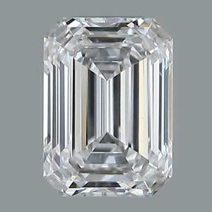 Emerald diamond — real photo