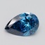 2.32 Ct. Fancy Vivid Blue Pear Lab Grown Diamond