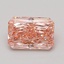 1.56 Ct. Fancy Vivid Pink Radiant Lab Grown Diamond