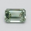 1.12 Ct. Fancy Intense Green Emerald Lab Grown Diamond