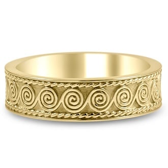 Custom Men's Swirl Band