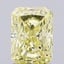 1.19 Ct. Fancy Intense Yellow Radiant Lab Grown Diamond