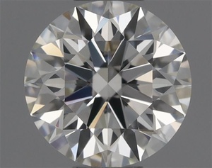 Round diamond — real photo