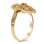 The Anca Ring, smalltop view on a hand