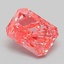 1.05 Ct. Fancy Vivid Pink Radiant Lab Grown Diamond