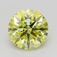1.20 Ct. Fancy Intense  Yellow Round Lab Grown Diamond