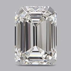 Emerald diamond — real photo