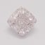 0.76 Ct. Light Pink Cushion Diamond