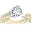 18K Yellow Gold Sweeping Ivy Diamond Ring (1/2 ct. tw.), smalltop view