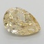 1.56 Ct. Fancy Intense Brownish Yellow Pear Lab Grown Diamond